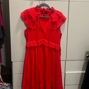Maje red dress